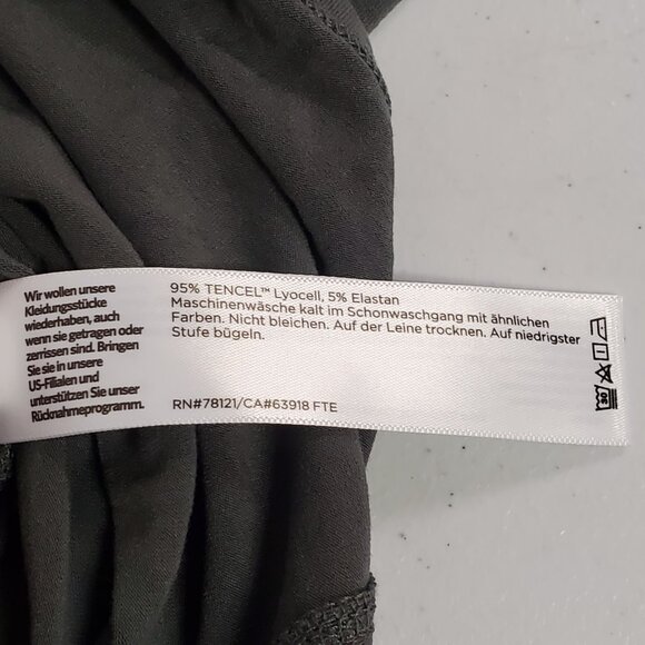 Eileen Fisher Womens Short Sleeve Tencel T Shirt Size XL Gray Neutral Minimalist - Picture 4 of 11